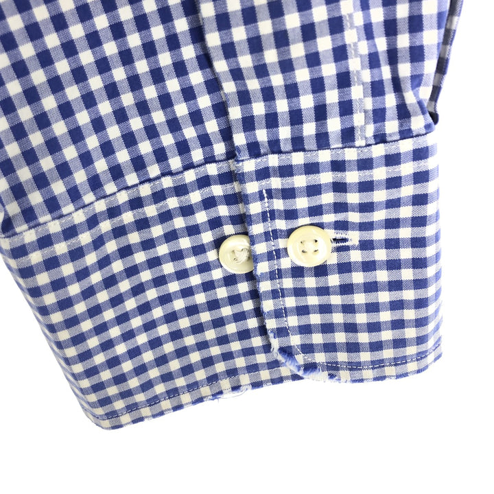 Ralph Lauren Gingham Check Long Sleeve Cotton Check Shirt Men's L /eaa464305