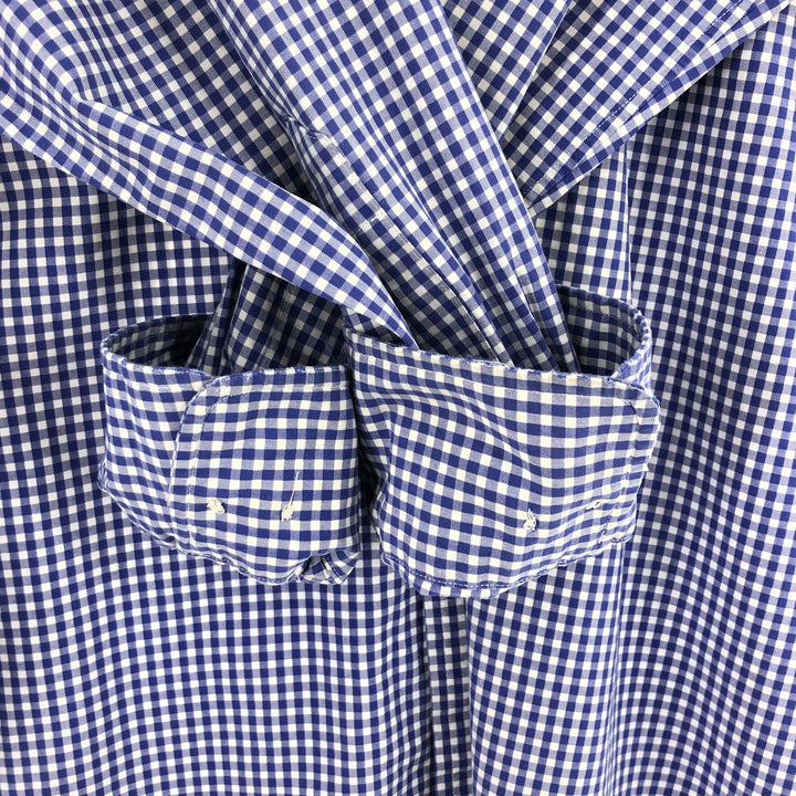 Ralph Lauren Gingham Check Long Sleeve Cotton Check Shirt Men's L /eaa464305