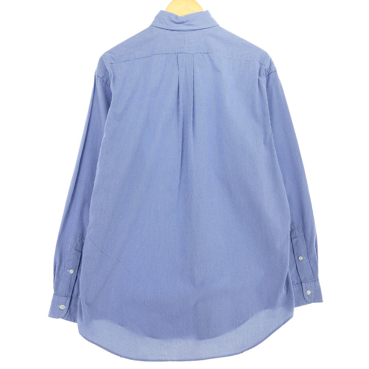 Ralph Lauren Gingham Check Long Sleeve Button-Down Check Shirt Men's XL /eaa464307