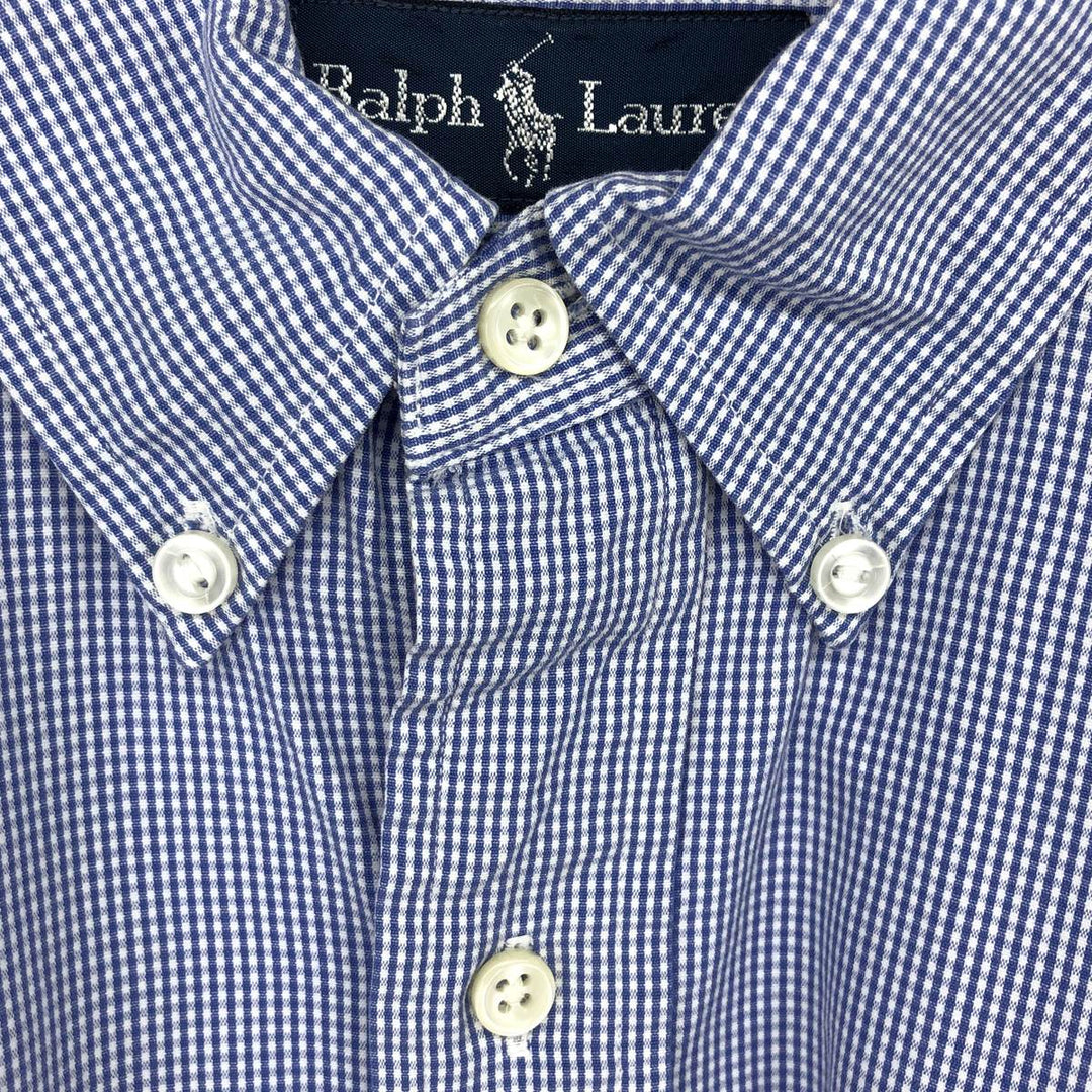 Ralph Lauren Gingham Check Long Sleeve Button-Down Check Shirt Men's XL /eaa464307