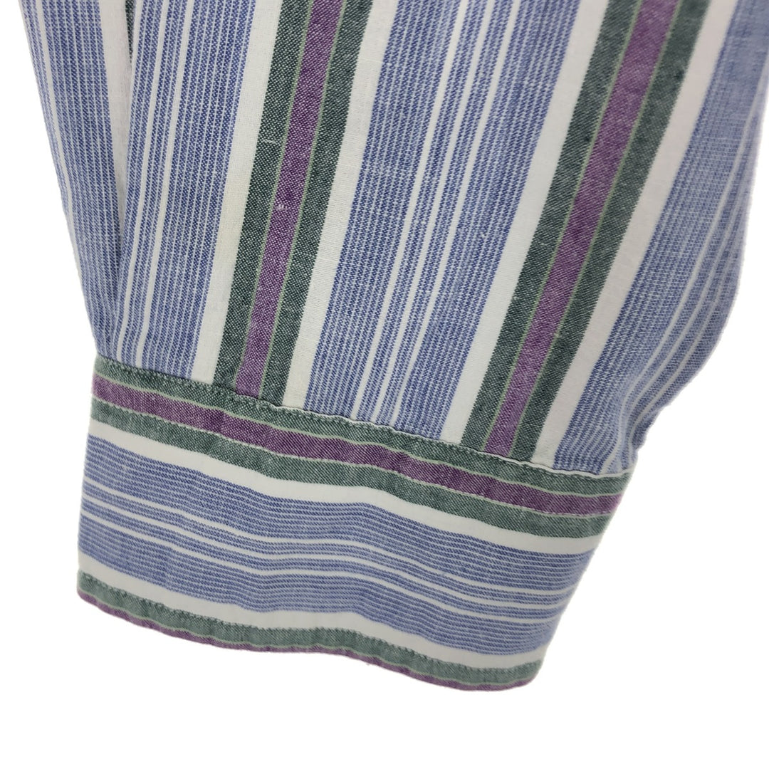 Ralph Lauren Long Sleeve Button Down Striped Shirt Men's M /eaa464313