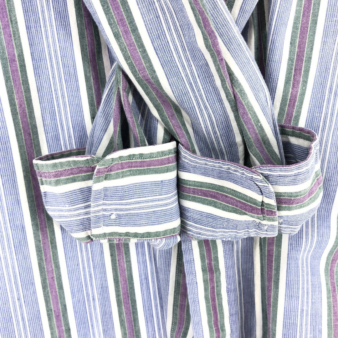 Ralph Lauren Long Sleeve Button Down Striped Shirt Men's M /eaa464313