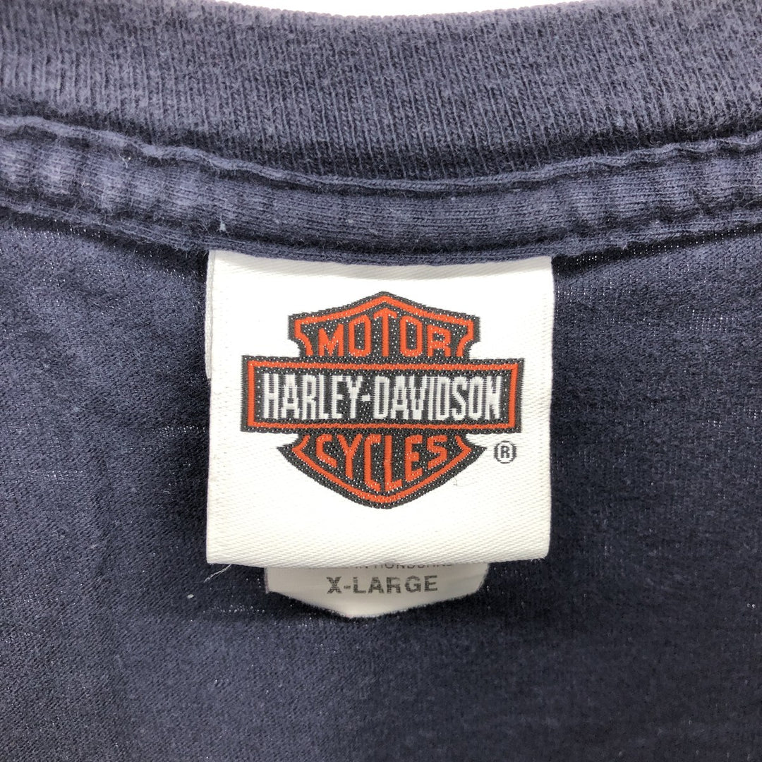 Harley-Davidson Back Print Motorcycle Bike T-Shirt Men's XL /eaa464361