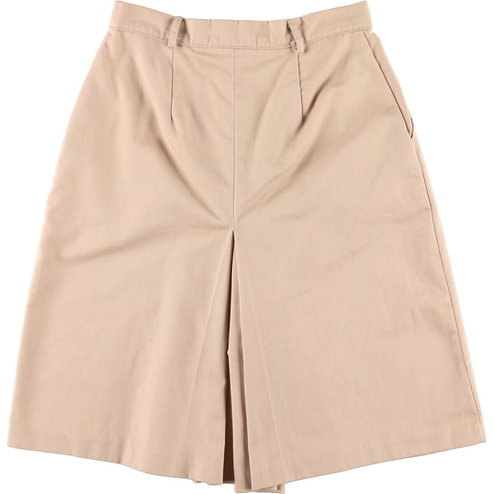 CANNIAGE COUNT CLASSIC plain shorts, made in USA, women's size L, two-pleat /eaa464365