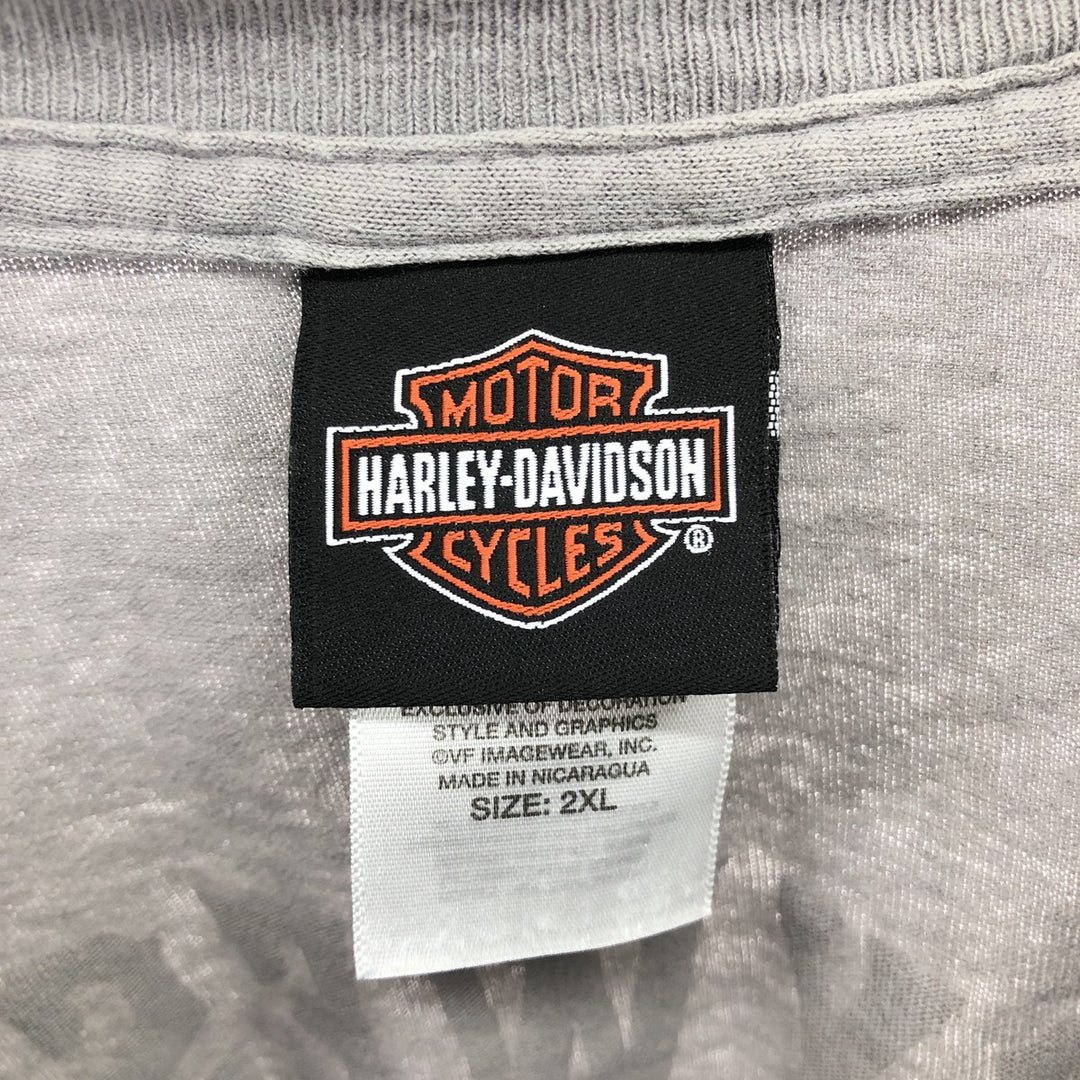 Harley-Davidson Motorcycle Bike T-shirt Men's XXL equivalent / eaa464367