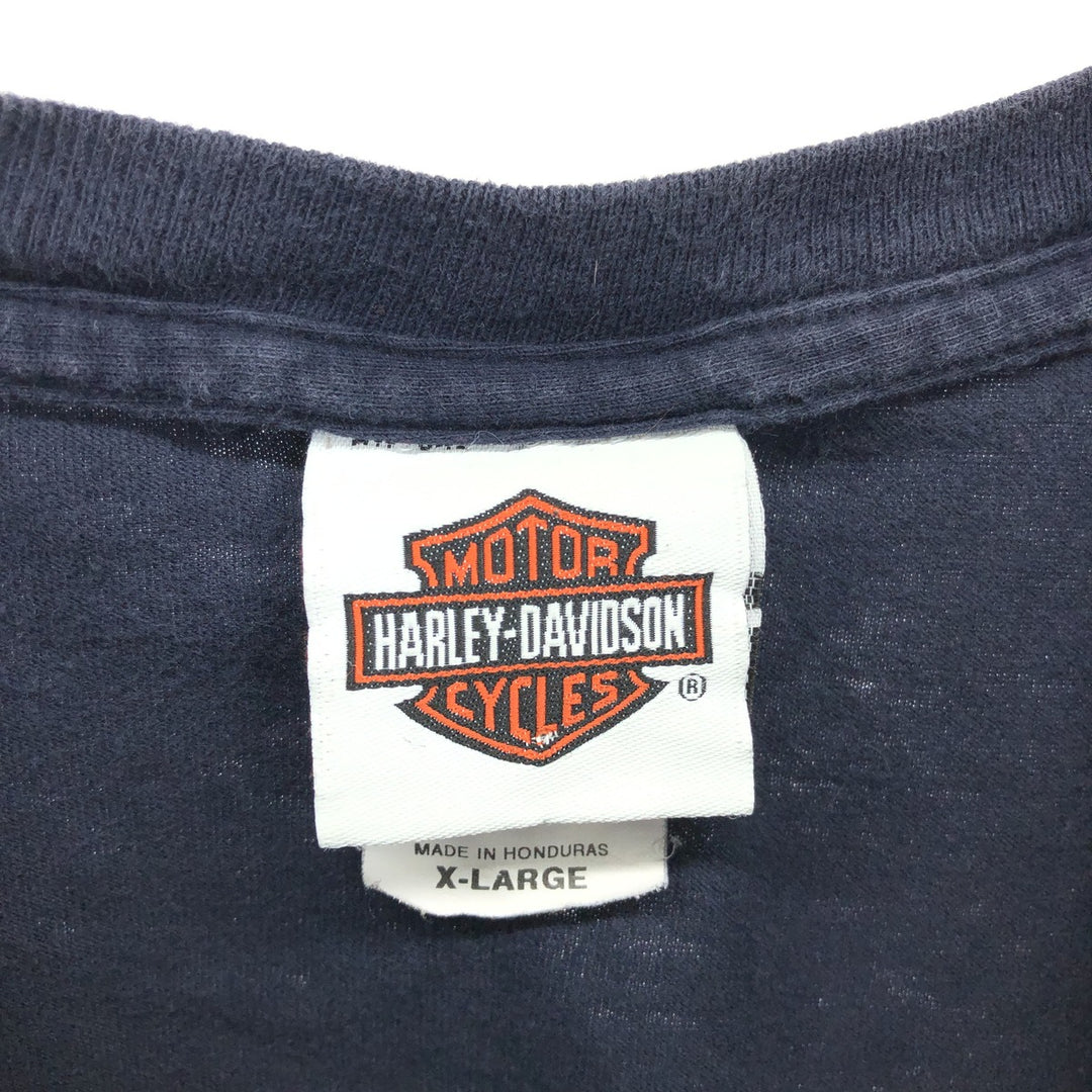 Harley-Davidson Hanes Motorcycle Bike T-shirt Men's XL equivalent /eaa464369