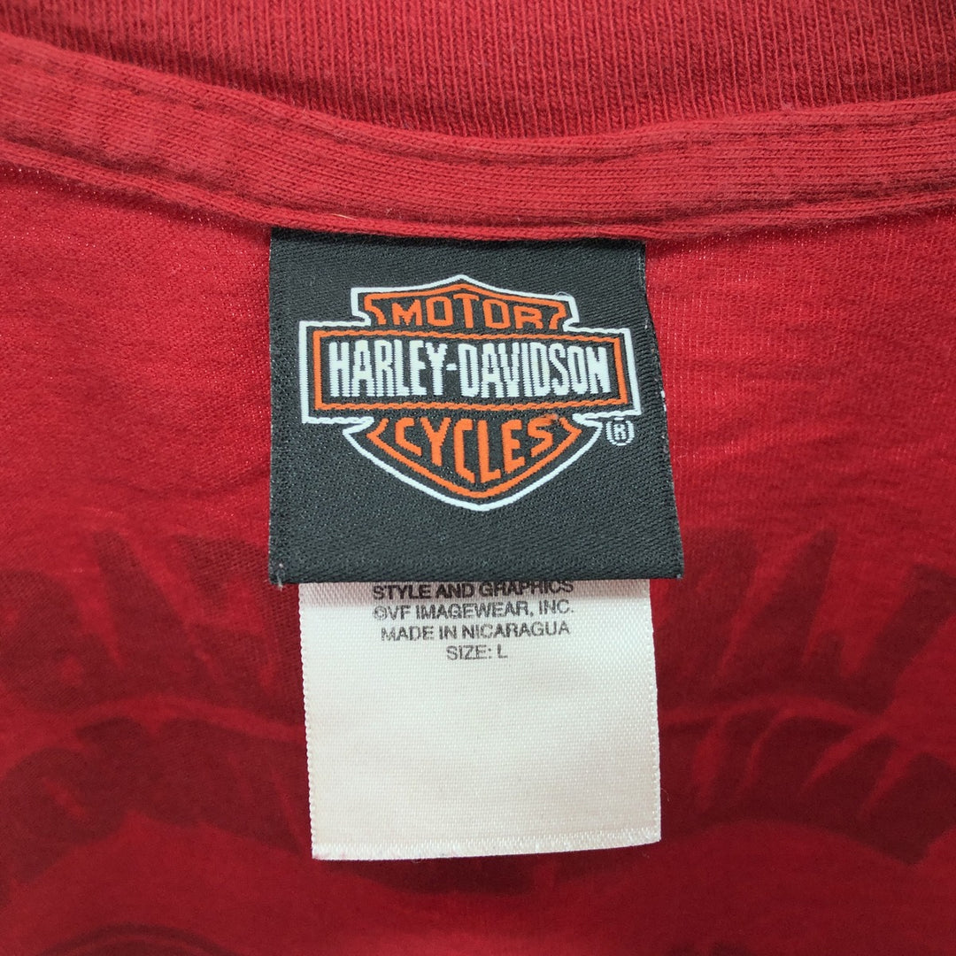 Harley-Davidson Motorcycle Bike T-shirt Men's L size / eaa464370