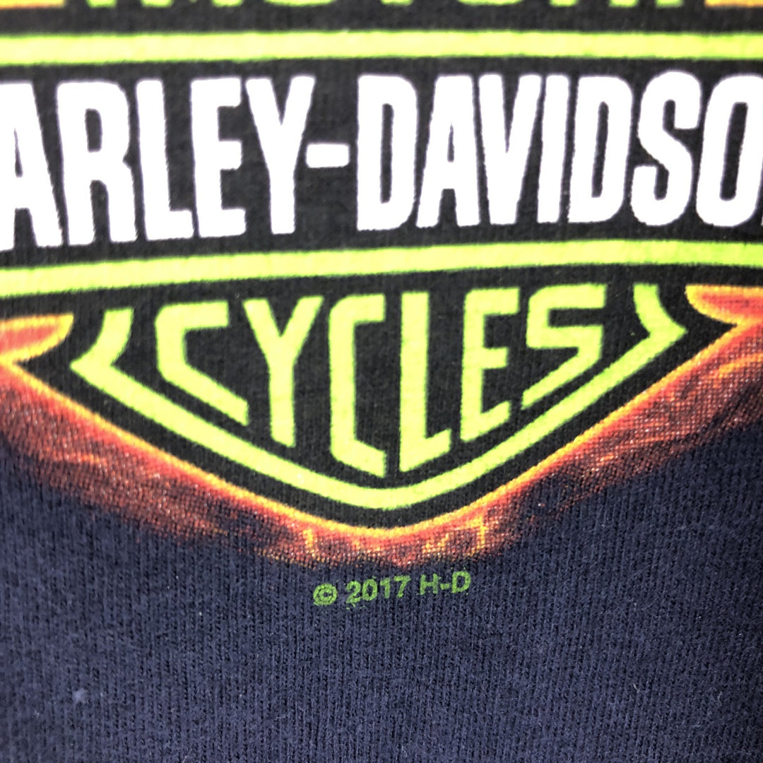 Harley-Davidson Back Print Motorcycle Bike T-Shirt Men's XXL / eaa464382