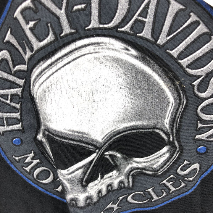 Harley-Davidson Skull Pattern Sleeveless Motorcycle Bike T-shirt Men's XXL / eaa464385