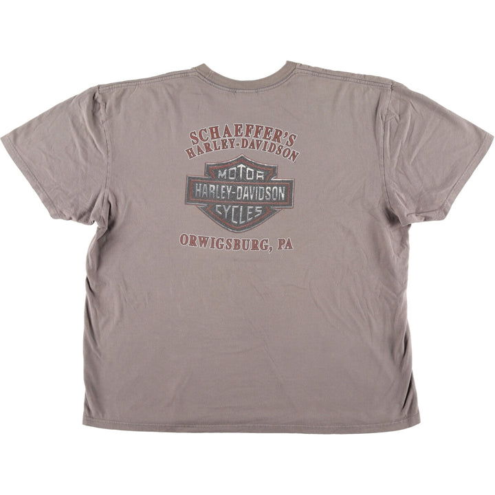 Harley-Davidson Motorcycle Bike T-shirt Men's XXL / eaa464388