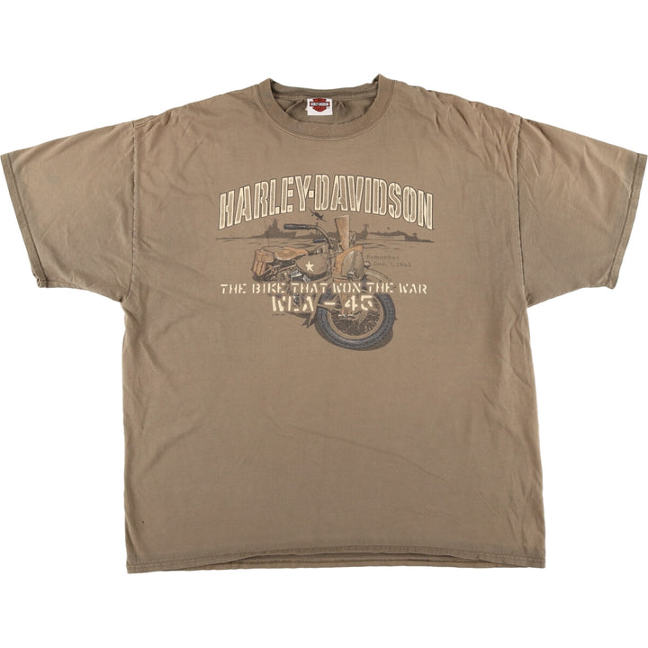 Harley-Davidson Hanes Motorcycle Bike T-shirt Men's XXL / eaa464391