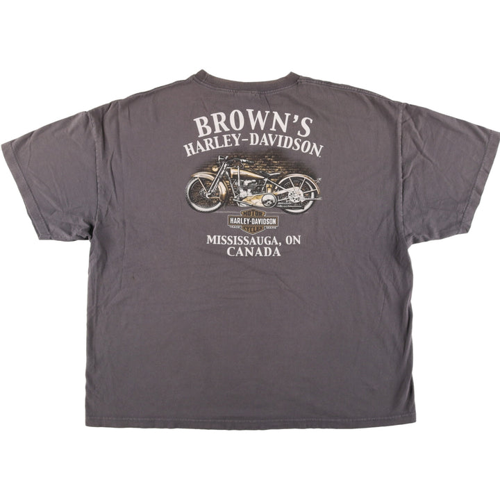 Big size Harley-Davidson motorcycle bike T-shirt for men, equivalent to XXXL / eaa464392