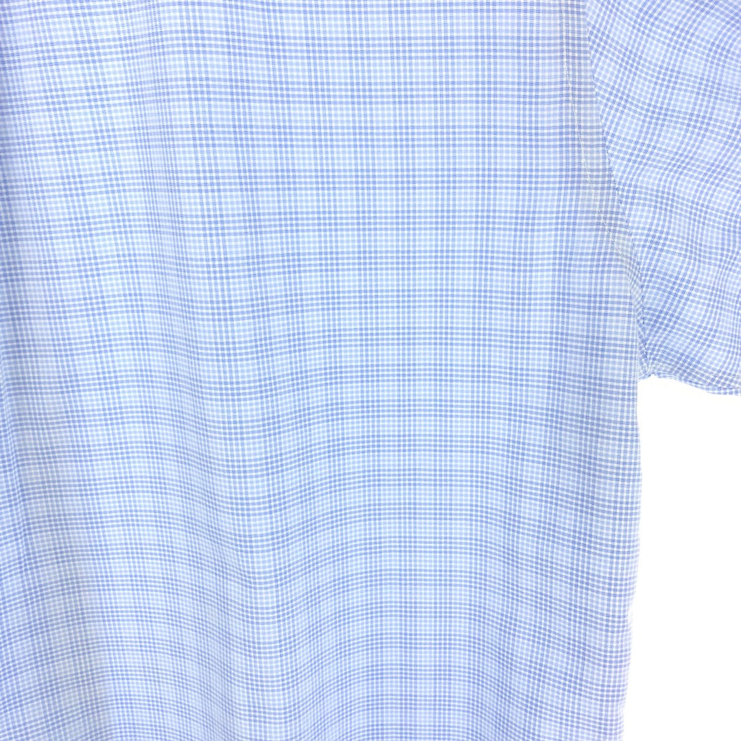 Brooks Brothers Est.1818 Wide Collar Long Sleeve Cotton Check Shirt Men's L /eaa464414