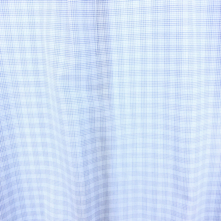 Brooks Brothers Est.1818 Wide Collar Long Sleeve Cotton Check Shirt Men's L /eaa464414