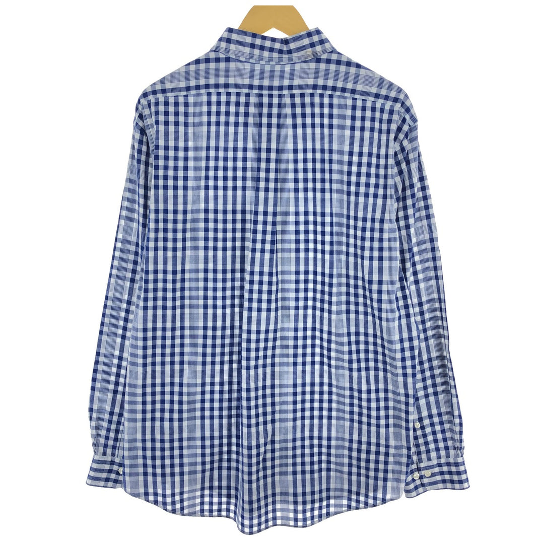 Brooks Brothers 1818 Long Sleeve Button-Down Check Shirt Men's XL /eaa464420