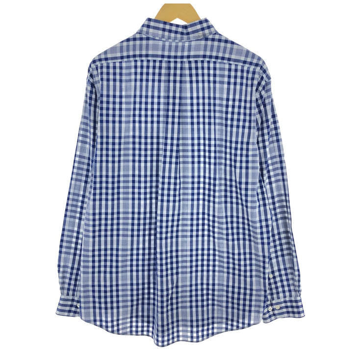 Brooks Brothers 1818 Long Sleeve Button-Down Check Shirt Men's XL /eaa464420