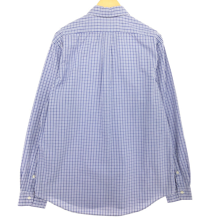 Ralph Lauren Long Sleeve Button Down Check Shirt Men's L /eaa464460