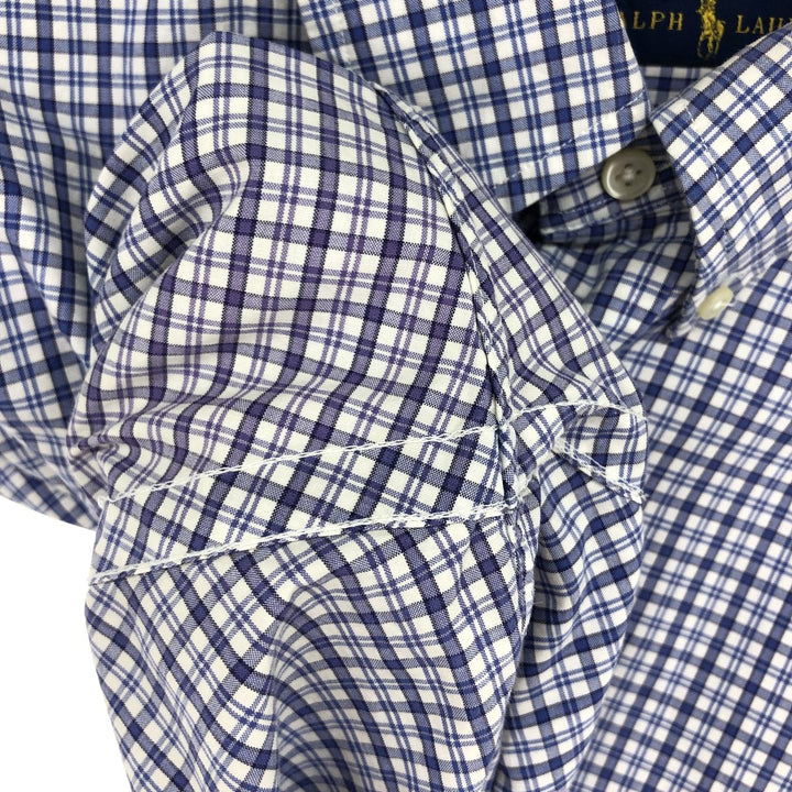 Ralph Lauren Long Sleeve Button Down Check Shirt Men's L /eaa464460