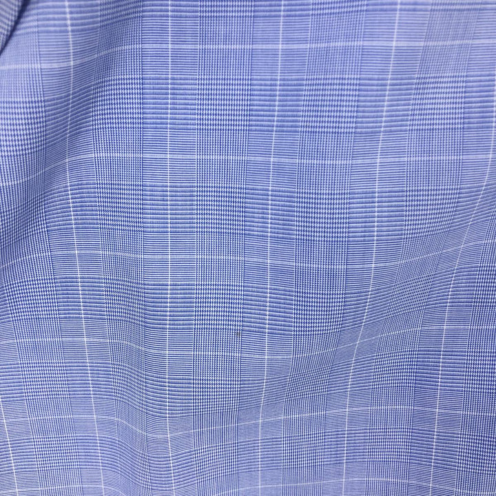 Brooks Brothers Est.1818 Wide Collar Long Sleeve Cotton Check Shirt Men's M /eaa464466