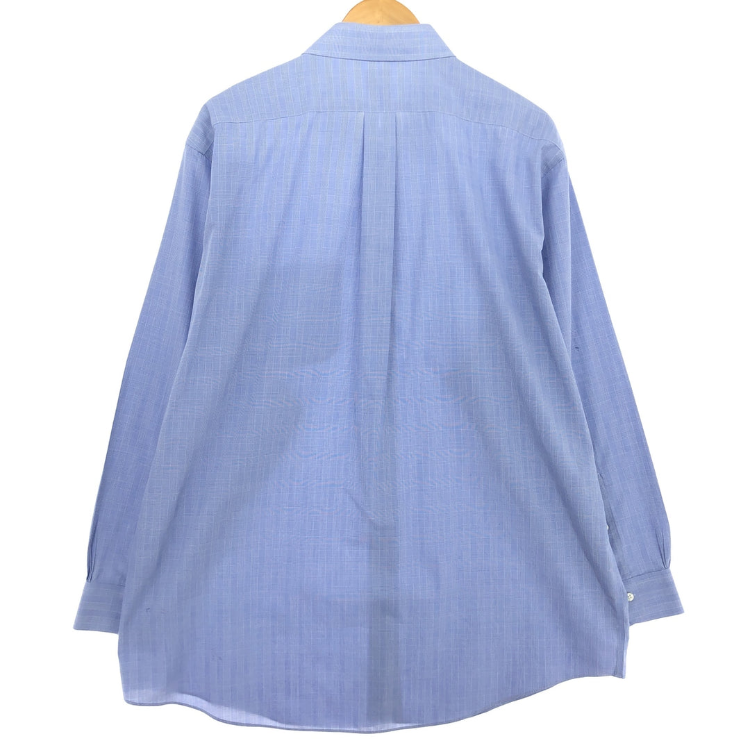 Brooks Brothers 346 Long Sleeve Cotton Check Shirt Men's XL /eaa464467