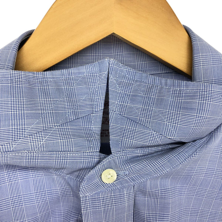 Brooks Brothers 346 Long Sleeve Cotton Check Shirt Men's XL /eaa464467