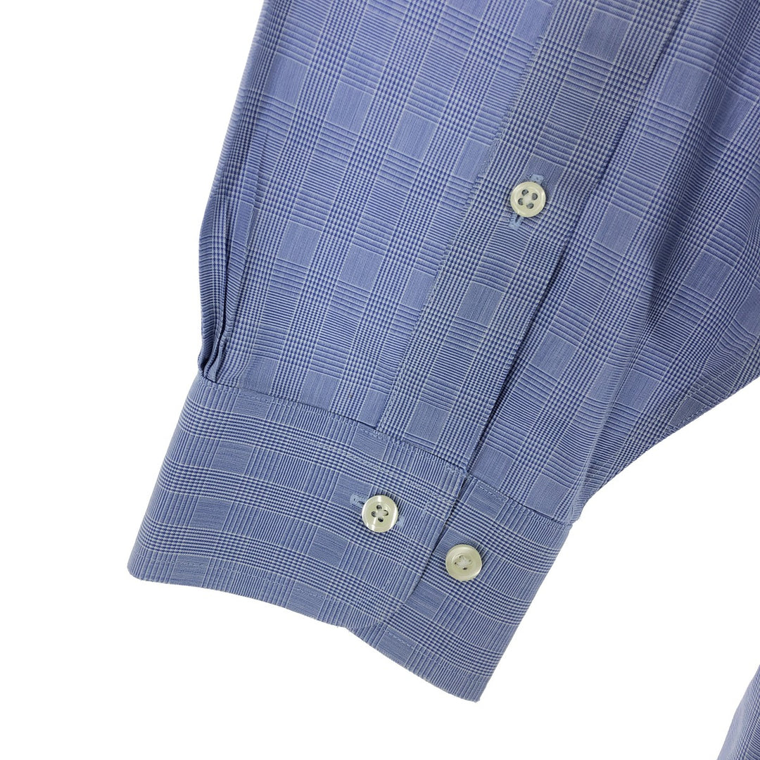 Brooks Brothers 346 Long Sleeve Cotton Check Shirt Men's XL /eaa464467