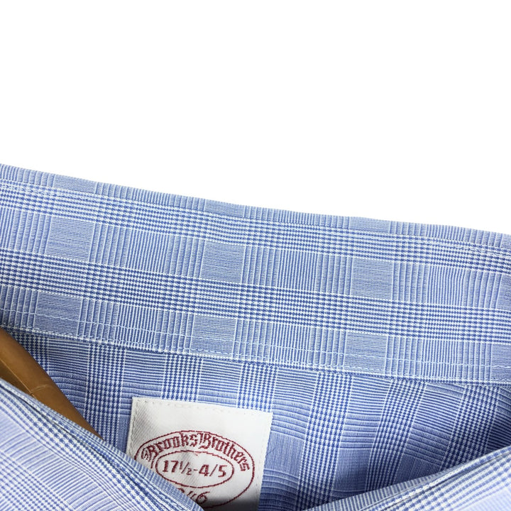 Brooks Brothers 346 Long Sleeve Cotton Check Shirt Men's XL /eaa464467