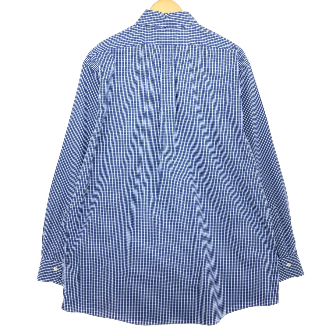 Brooks Brothers Est.1818 Long Sleeve Button-Down Check Shirt Men's XL /eaa464469