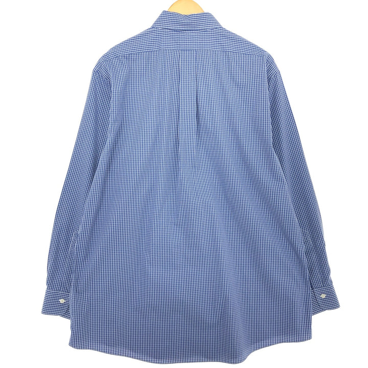 Brooks Brothers Est.1818 Long Sleeve Button-Down Check Shirt Men's XL /eaa464469