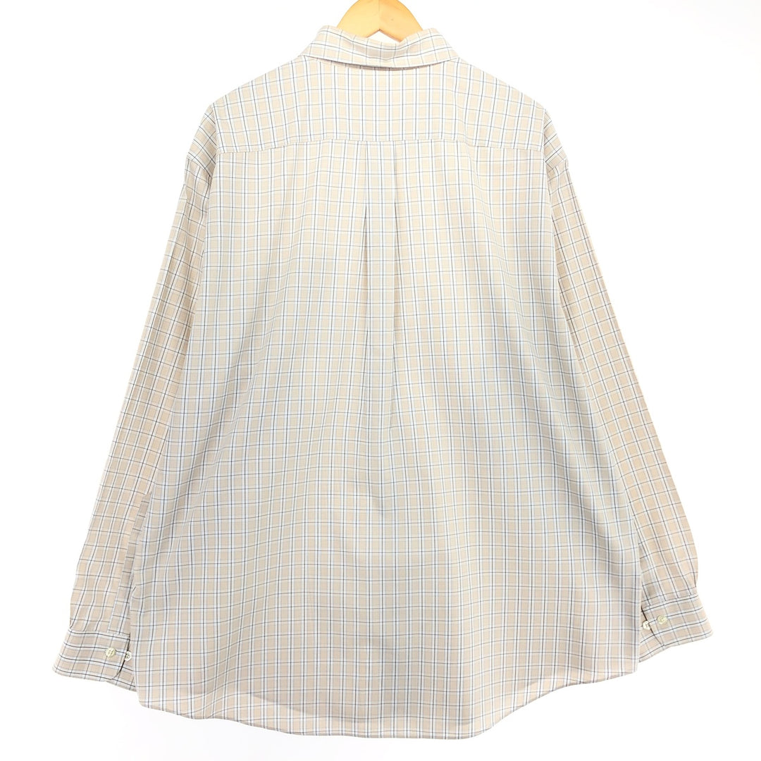 Brooks Brothers 346 Long Sleeve Button-Down Check Shirt Men's XL /eaa464471