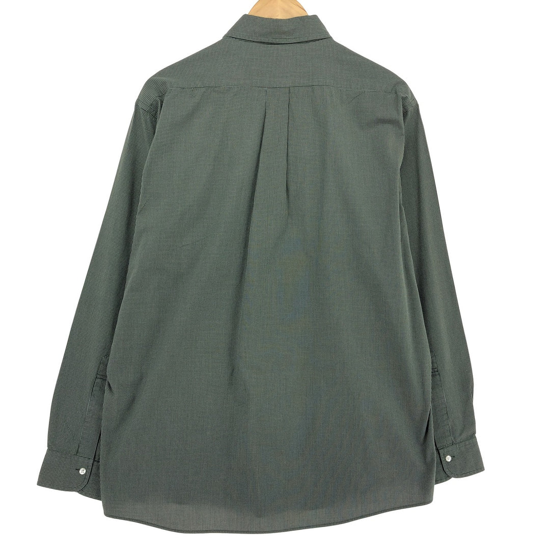 Brooks Brothers Est.1818 Long Sleeve Button-Down Check Shirt Men's L /eaa464473