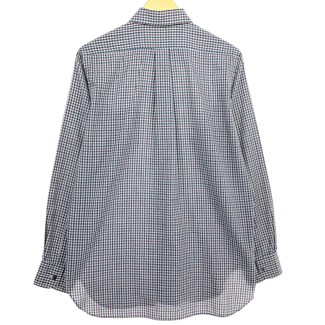 70'S WOOLRICH Long Sleeve Cotton Check Shirt Men's M Size Vintage /eaa464474