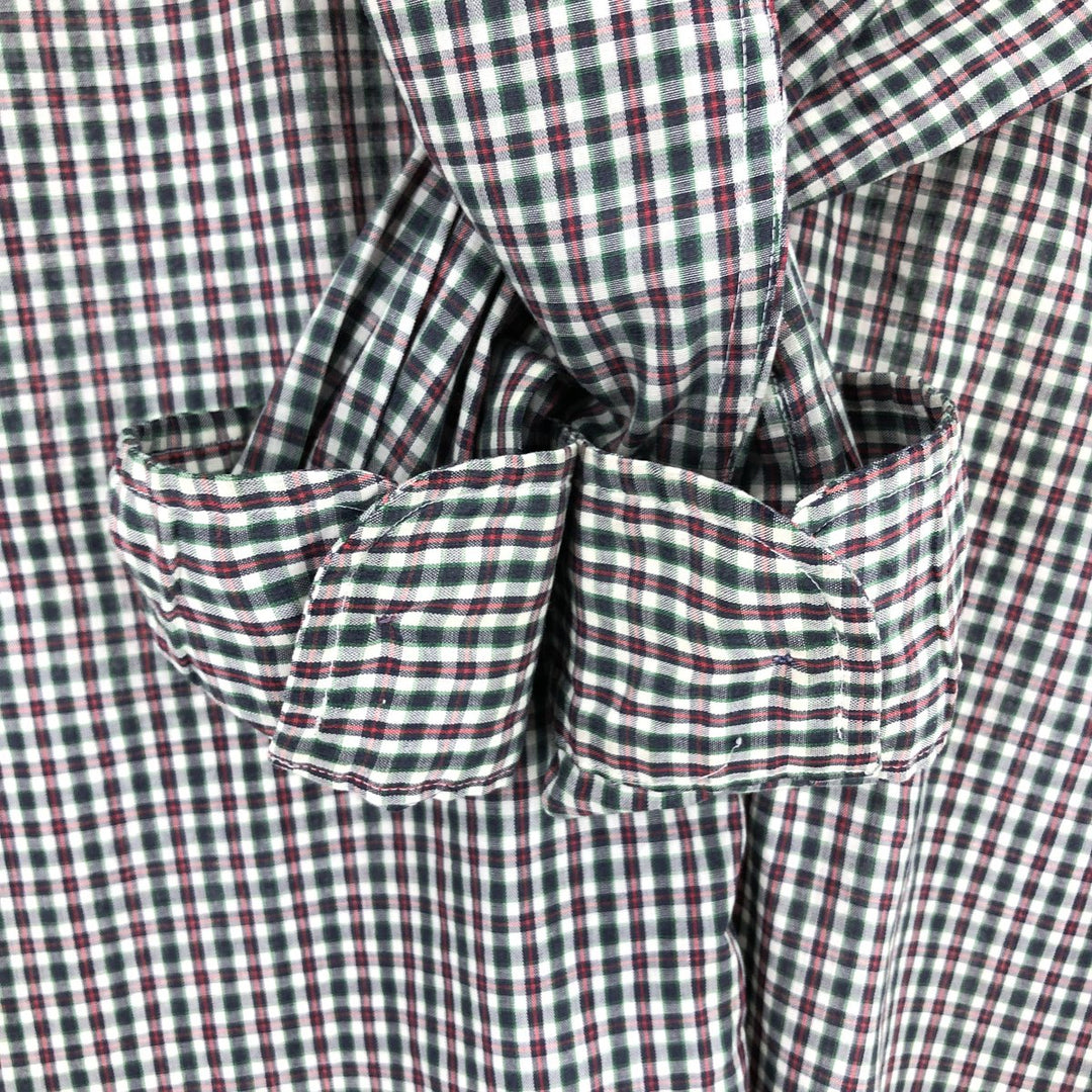 70'S WOOLRICH Long Sleeve Cotton Check Shirt Men's M Size Vintage /eaa464474