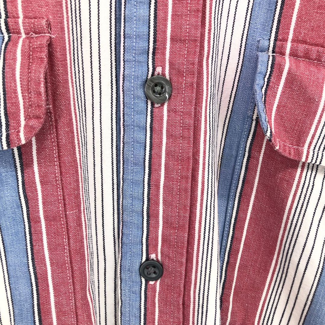 80'S Banana Republic Multi-stripe Long Sleeve Striped Shirt Men's M Size Vintage /eaa464475