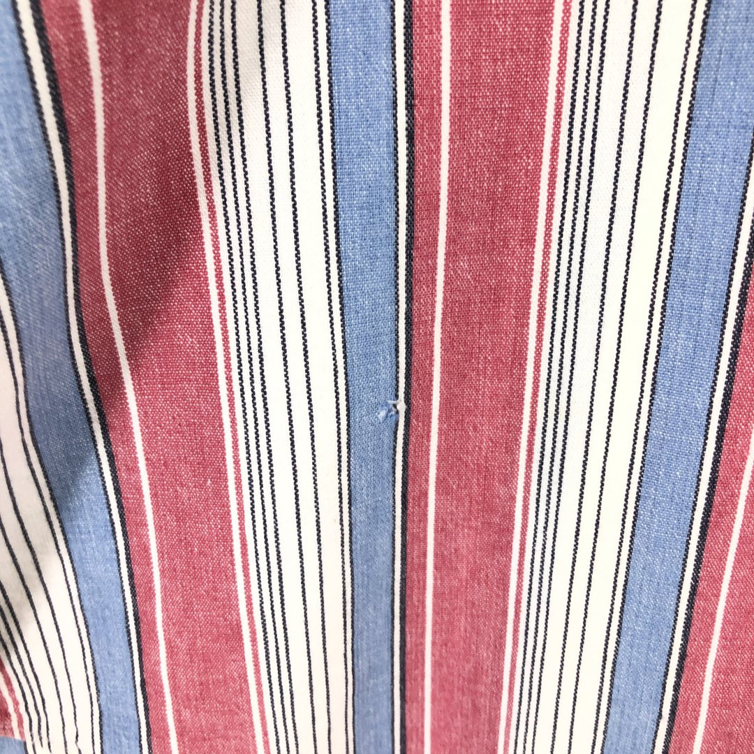 80'S Banana Republic Multi-stripe Long Sleeve Striped Shirt Men's M Size Vintage /eaa464475
