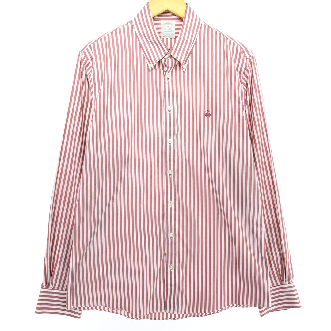 Brooks Brothers Est.1818 Long Sleeve Button-Down Striped Shirt Men's M /eaa464478