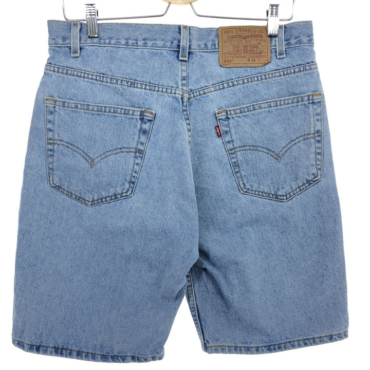 00'S Levi's 505 REGULAR FIT denim shorts, short pants for men, size W34 / eaa464490