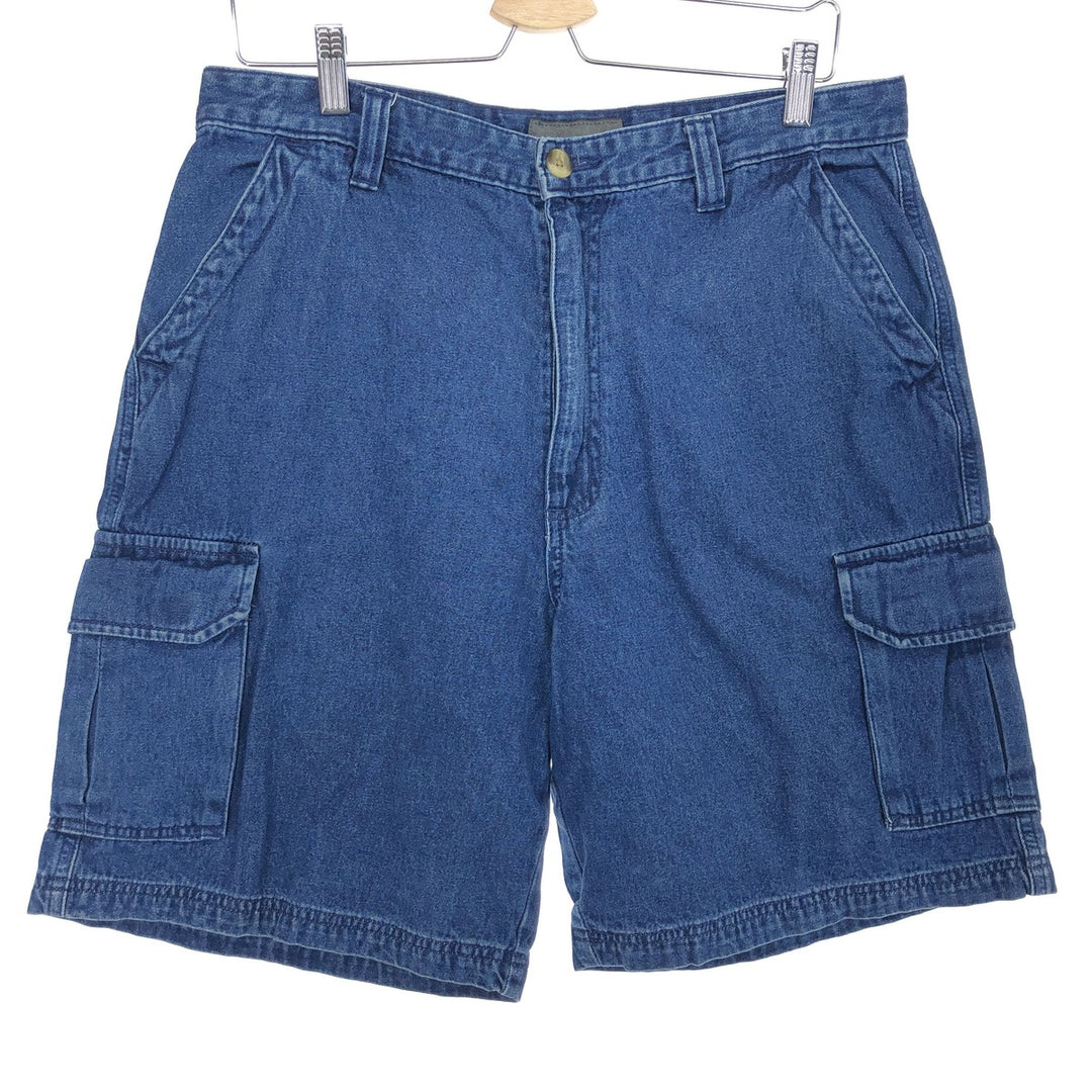 croft&barrow denim shorts short pants men's w34 equivalent /eaa464491