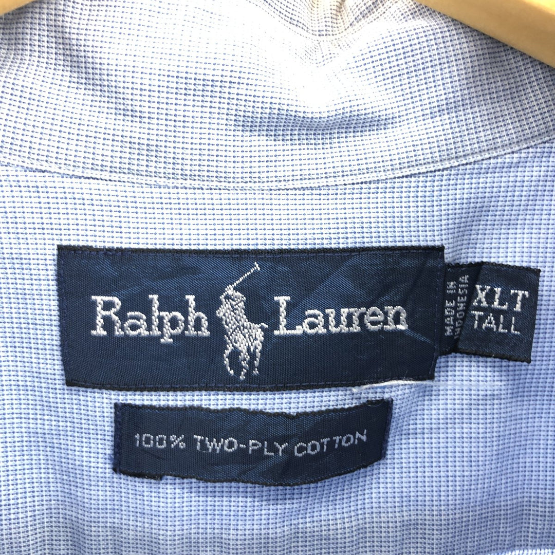 Ralph Lauren Long Sleeve Button Down Check Shirt Men's XL /eaa464524