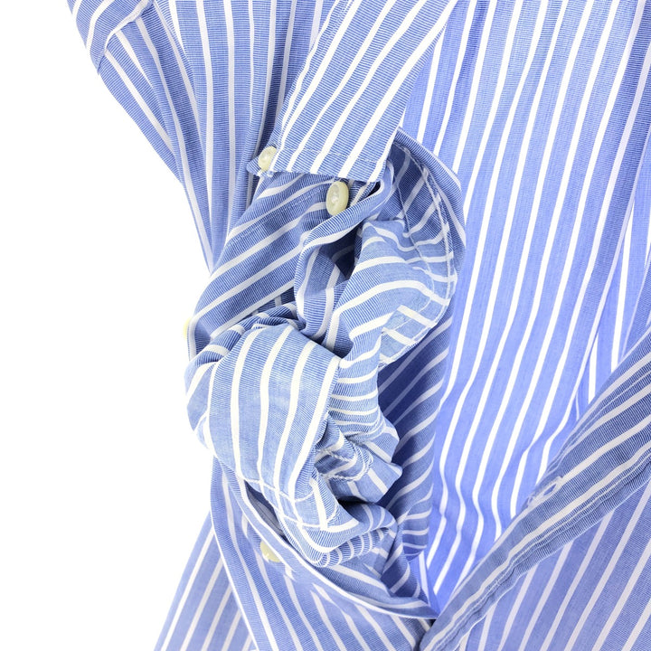 Ralph Lauren Classic Fit Long Sleeve Button Down Striped Shirt Men's XXL /eaa464526