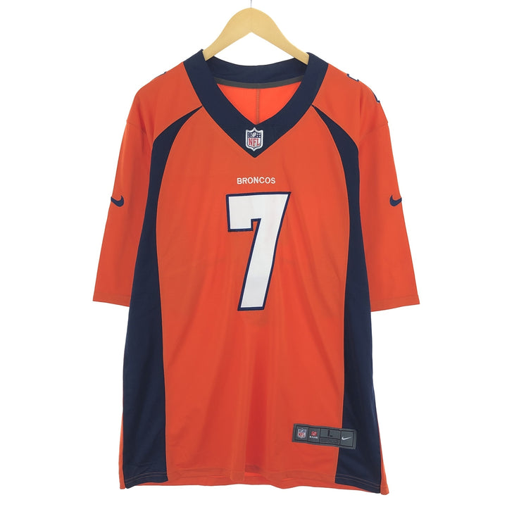 DEADSTOCK Nike NFL Denver Broncos V-neck game shirt football shirt men's L /eaa464539