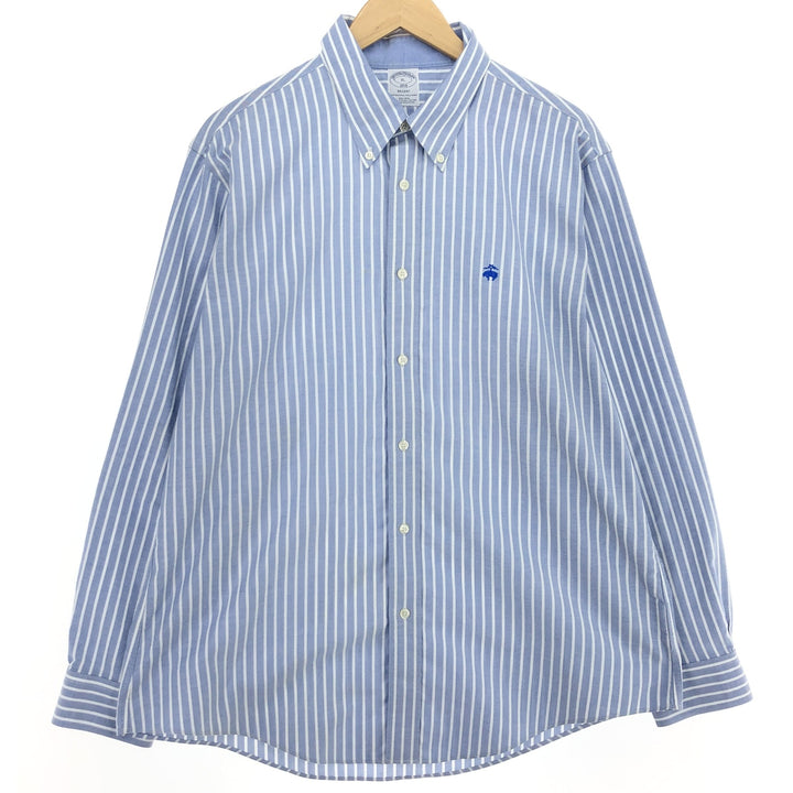 Brooks Brothers Est.1818 Long Sleeve Button-Down Striped Shirt Men's XL /eaa464558