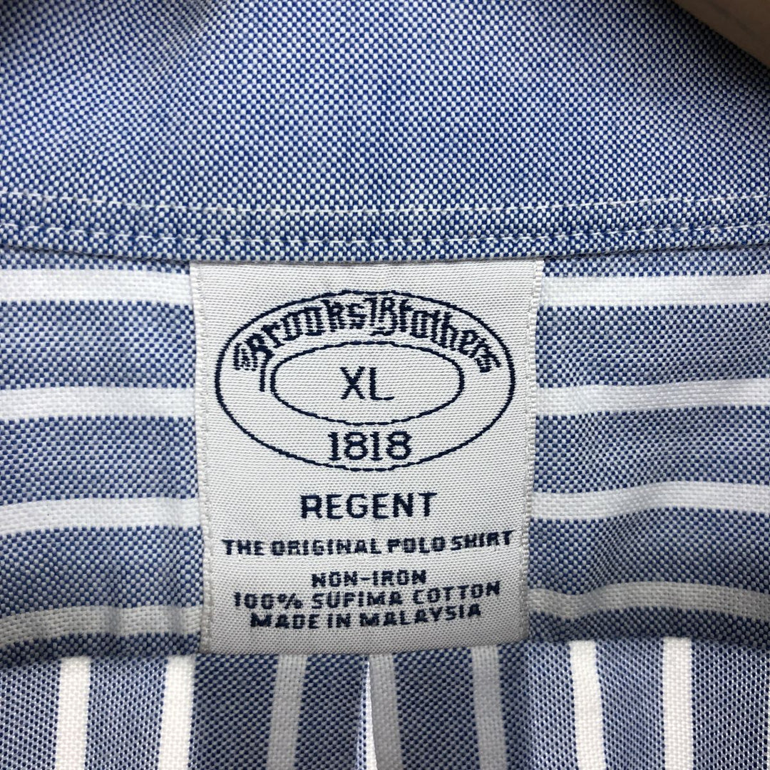 Brooks Brothers Est.1818 Long Sleeve Button-Down Striped Shirt Men's XL /eaa464558