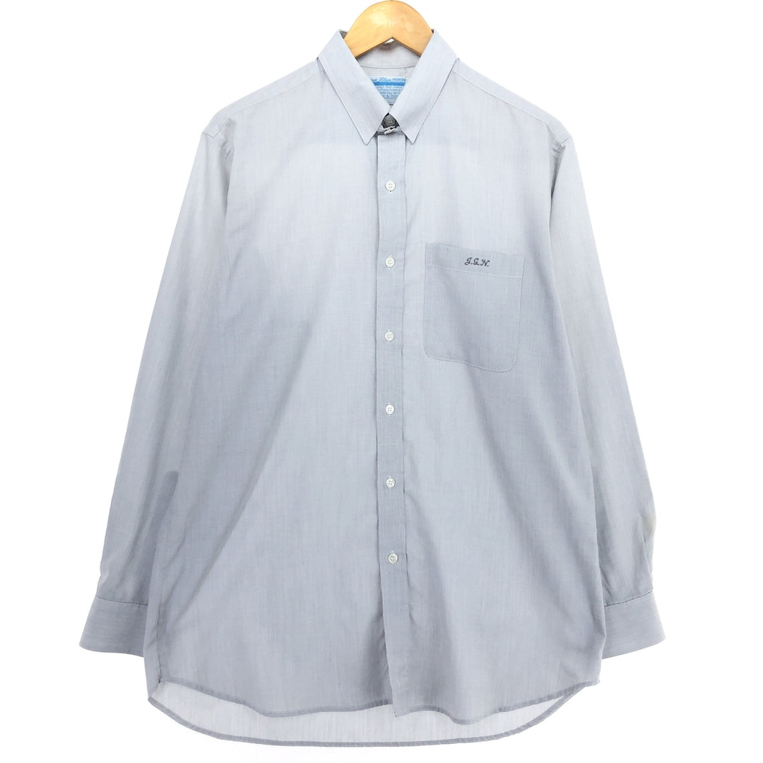 true blue long sleeve shirt men's L /eaa464565