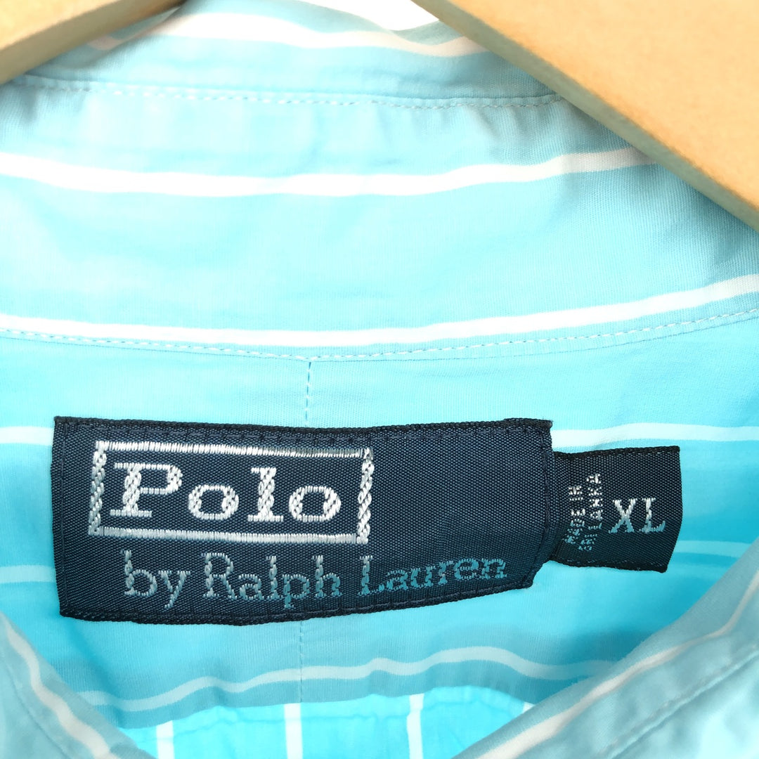 Ralph Lauren POLO by Ralph Lauren Long Sleeve Cotton Striped Shirt Men's XL /eaa464566