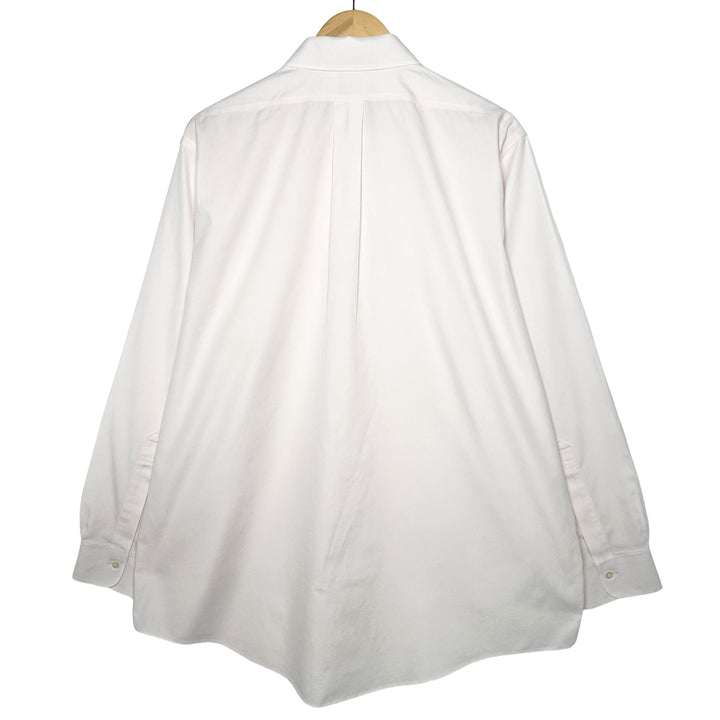 Brooks Brothers Est.1818 Wide Collar Long Sleeve Cotton Shirt Men's XL /eaa464587