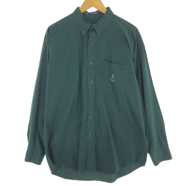 90'S Ralph Lauren CHAPS long sleeve button down shirt men's size L vintage /eaa464593