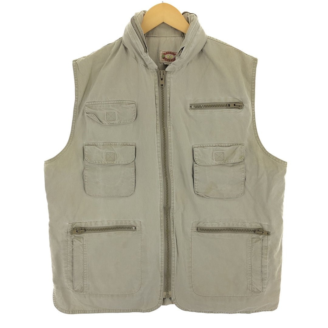 80'S Banana Republic Old Tag Safari Vest Men's XL Vintage /eaa464635