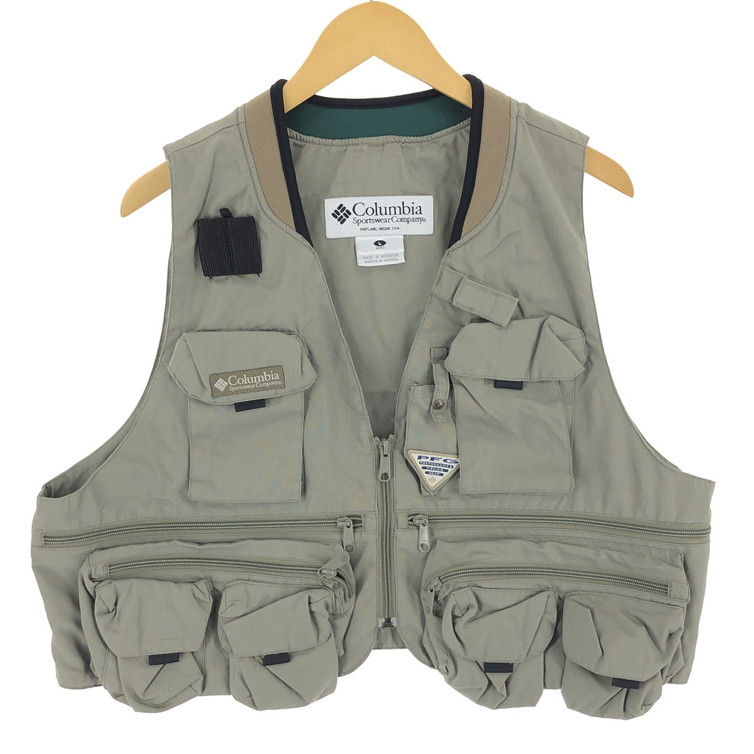 00'S Columbia PFG Fishing Vest Men's L /eaa464647