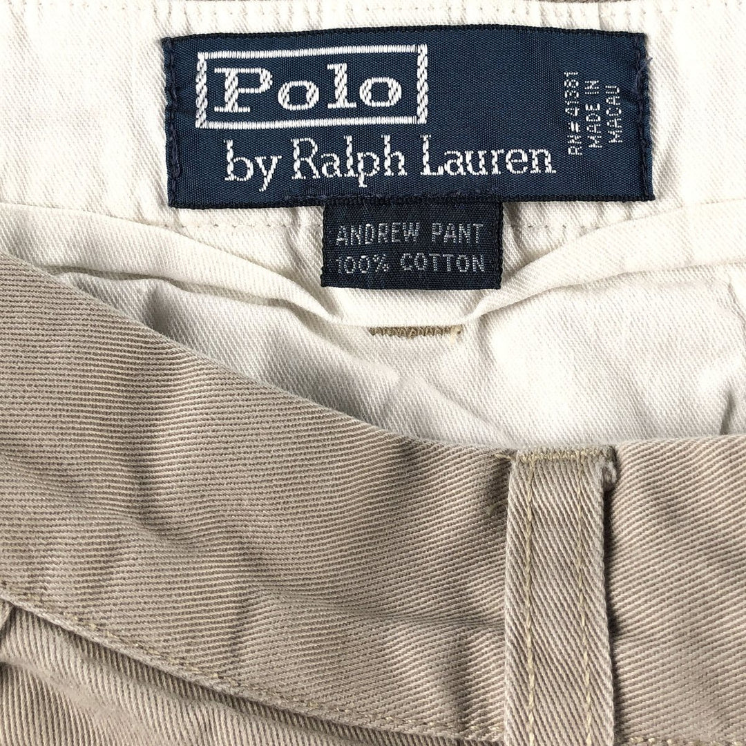 Ralph Lauren POLO by Ralph Lauren Two-pleat Chino Pants Men's W36 / eaa464702